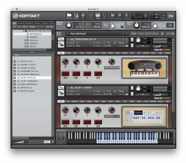 Battle Of The Mini Synths KONTAKT-SYNTHiC4TE