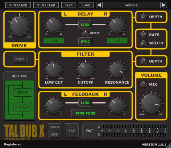 TAL-DUB-X v2.0.4 WiN MAC LiNUX-R2R