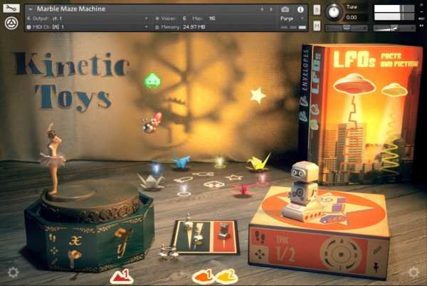 Kinetic Toys KONTAKT-SYNTHiC4TE