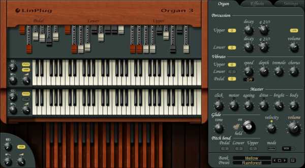Download Linplug Organ v3.2.1 AU VSTi RTAS WiN MAC MaGeSY