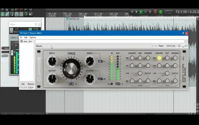 Free Download Synth HP LP Filters for Mixing Vol.1 For NEBULA-ARCADiA