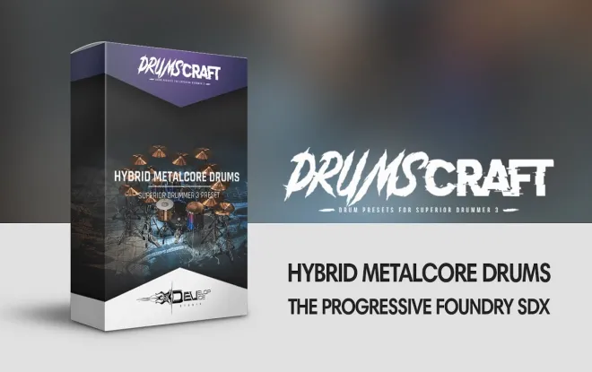 Free Download Hybrid Metalcore Drums Superior Drummer 3 PRESETS-ARCADiA