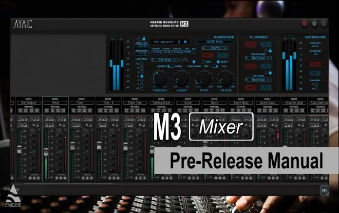 Free Download M3 Mixer v1.0.4 AAX VST2 VST3 x64 WiN-R2R