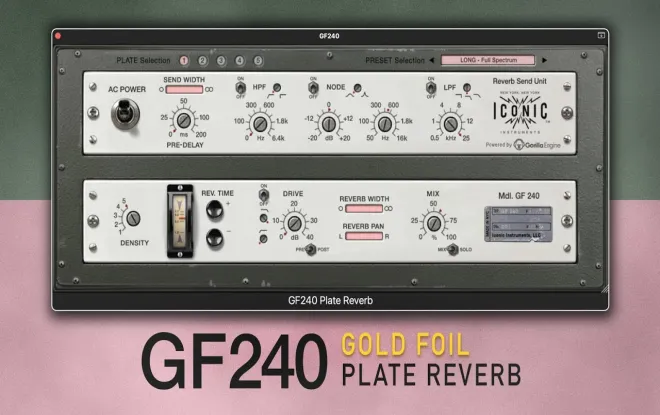 Free Download GF240 Plate Reverb v1.0.1 VST2 VST3 x64 WiN-R2R