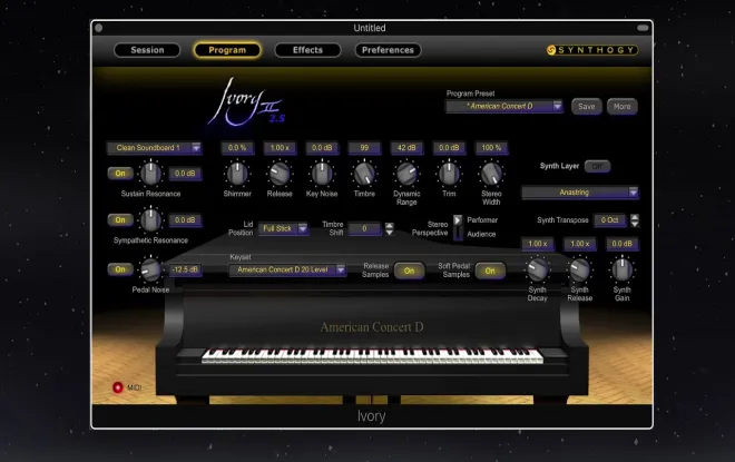 Free Download Ivory II American Concert D-DECiBEL