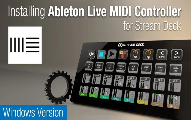Free Download Ableton Live MiDi Controller For Stream Deck v2.0.3 WiN MAC