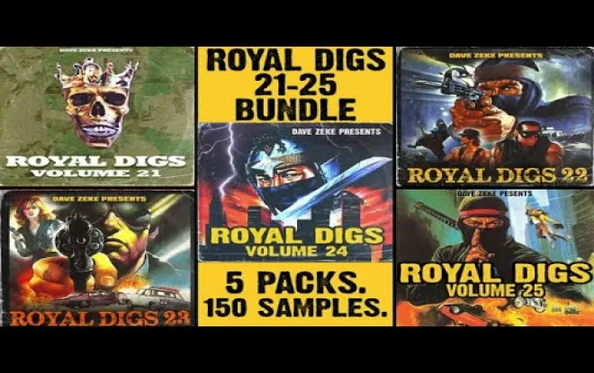 Free Download Royal Digs Vols.1-25 BUNDLE WAV
