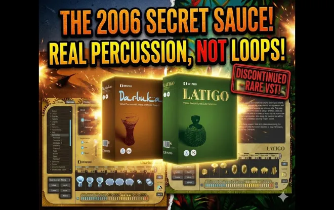 Free Download Wizoo Darbuka Latigo v1.0.0 VSTi RTAS AU HYBRiD DVDR-DYNAMiCS