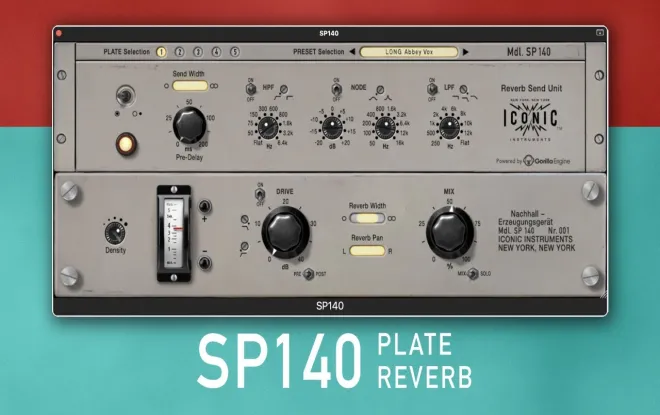 Free Download SP140 Plate Reverb v1.0.1 VST2 VST3 x64 WiN-R2R
