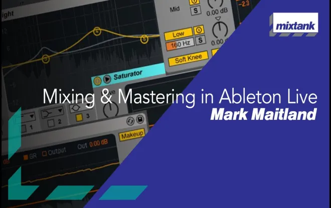 Free Download Mixing & Mastering in ABLETON LiVE
