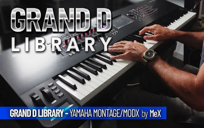 Free Download Complete Red Piano Collection V1 Yamaha MONTAGE M X7L-ARCADiA