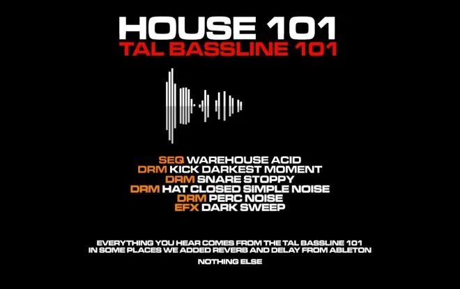 Free Download TAL Bassline-101