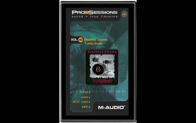 Free Download M-Audio Pro Sessions Vol.42 Discrete Drums Funky Beats-DYNAMiCS