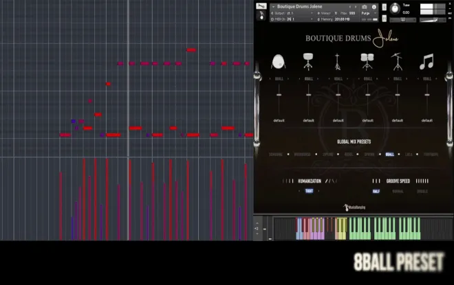 Free Download Boutique Drums Jolene KONTAKT