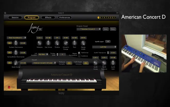 Free Download Ivory II American Concert D-DECiBEL