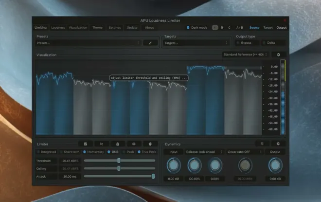 Free Download APU Loudness Limiter v4.6.1 WiN MAC-BTCR