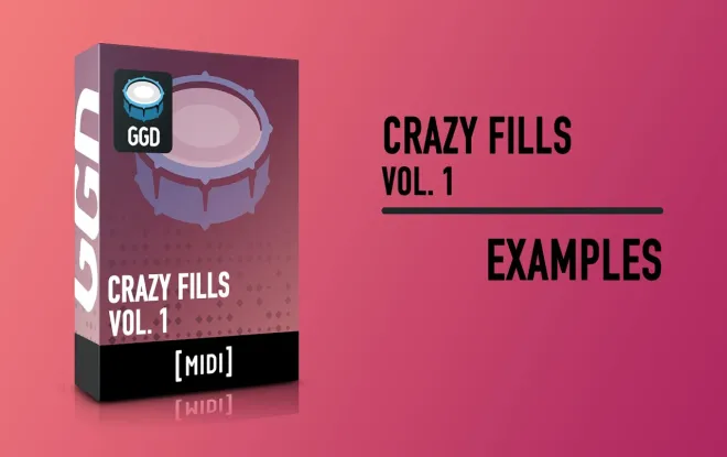 Free Download GGD Crazy Fills Vol.1 MiDi PACK