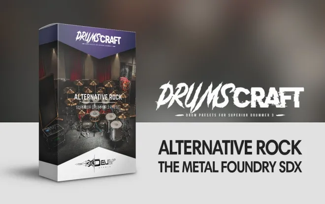Free Download Alternative Rock: Superior Drummer 3 Presets-ARCADiA